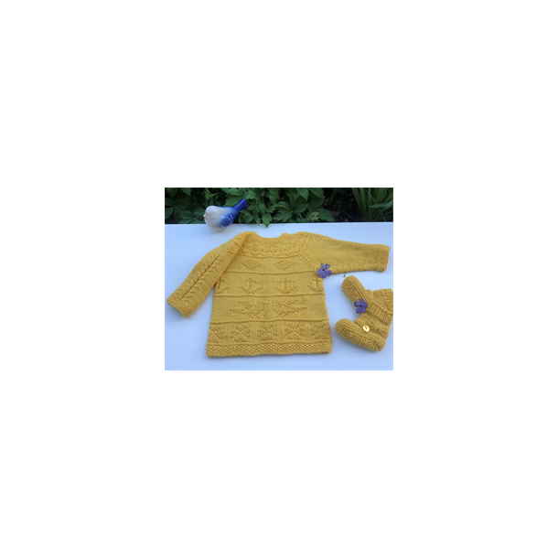 SYMBOL babyjakke og sokker